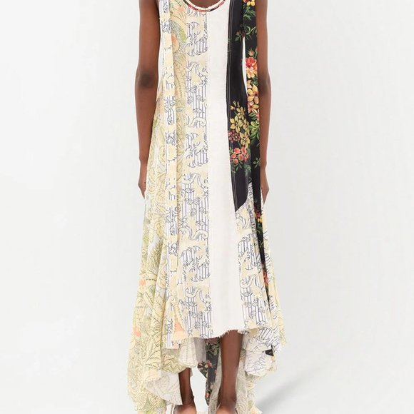 JW ANDERSON FLORAL PATCHWORK DRESS - Picture 3 of 5